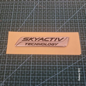 Mazda SKYACTIV TECHNOLOGY car badge logo Mazda boot fit CX Mazda 3 5 6 Logo