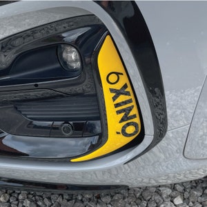 Domed Ford Puma ST (2020 - Current) Front lower fog accent - decal sticker - Pair
