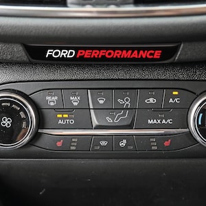 Domed Ford Performance Fiesta ST Mk 8+ / ST Line Mk8 / Passenger Airbag Light Cover.
