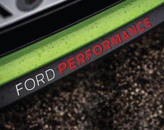 Autocollant en gel Ford Performance - Ford Fiesta Mk8 / Puma ST (2020+) / Fabriqué au Royaume-Uni