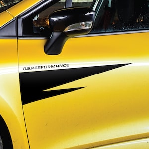 Clio Mk4 (2013 - 2019) RS Performance Door Sticker Decal - comes as Pair