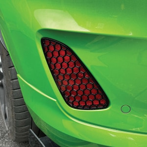 Rear Bumper Fog/Reflector Guards Fiesta ST MK8 & Mk8.5 - 2mm Plastic Guards -