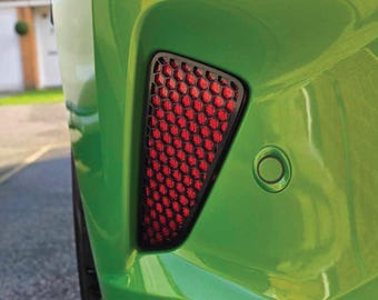 Rear Bumper Fog/Reflector Guards FOCUS ST MK4 & Mk4.5 - 2mm Plastic Guards -