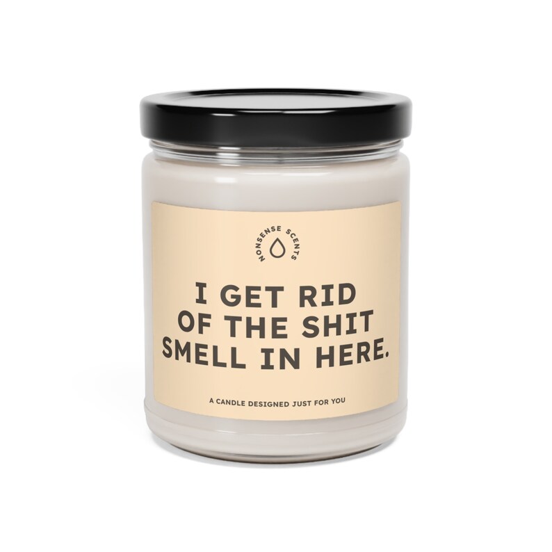Scented Candle  I Get Rid Of The Shit Smell In image 1