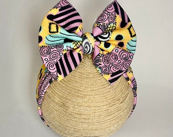 NB4C Headwrap, Halloween Headwrap, Patches Bow, NB4C Bows, NB4C piggie sets