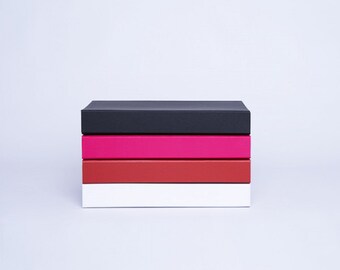 Geschenkverpackung 25 Stück 31x22x4 Luxus Geschenk Schachtel Magnetbox Aufbewahrung Box Magnetverschluss Karton