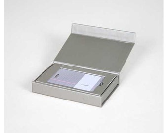 Embalaje de regalo 25 piezas dimensiones externas 7x12x2cm dimensiones internas 5,5 x 8,5 cm tarjetas vales caja magnética caja de almacenamiento caja cierre magnético