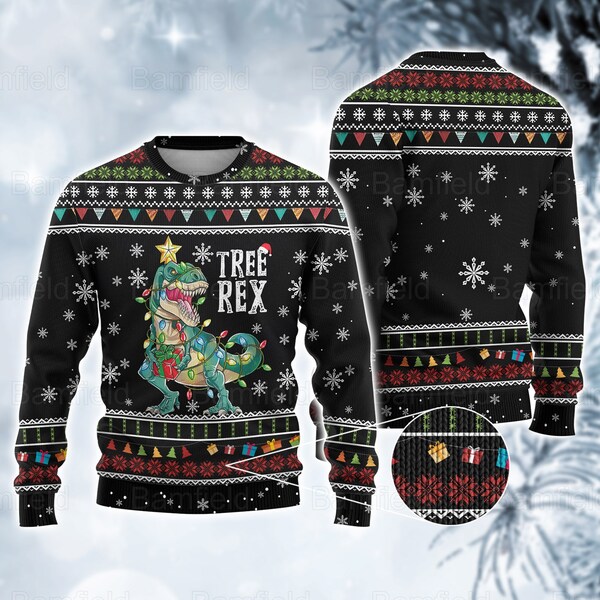 Dinosaur Sweater Etsy