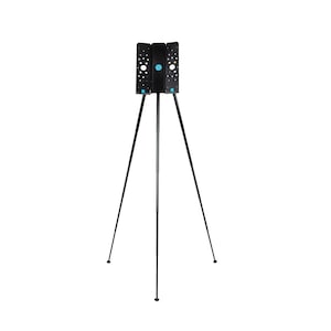 Portable Music Stand, Ultra Compact & Lightweight, Adjusts From Tabletop / Seated to Full Standing Height.