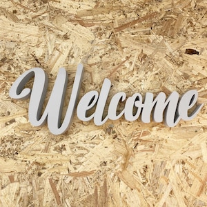 Handgeschriebene 3D-Buchstaben zur Wanddekoration. 3D-Wörter mit schönen Buchstaben. Individuelle 3D-Buchstaben zum Aufhängen an der Wand.