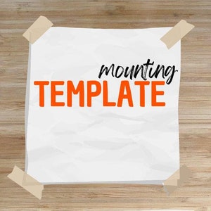 Montagesjabloon voor aangepaste driedimensionale letters van Black Paprika Store.