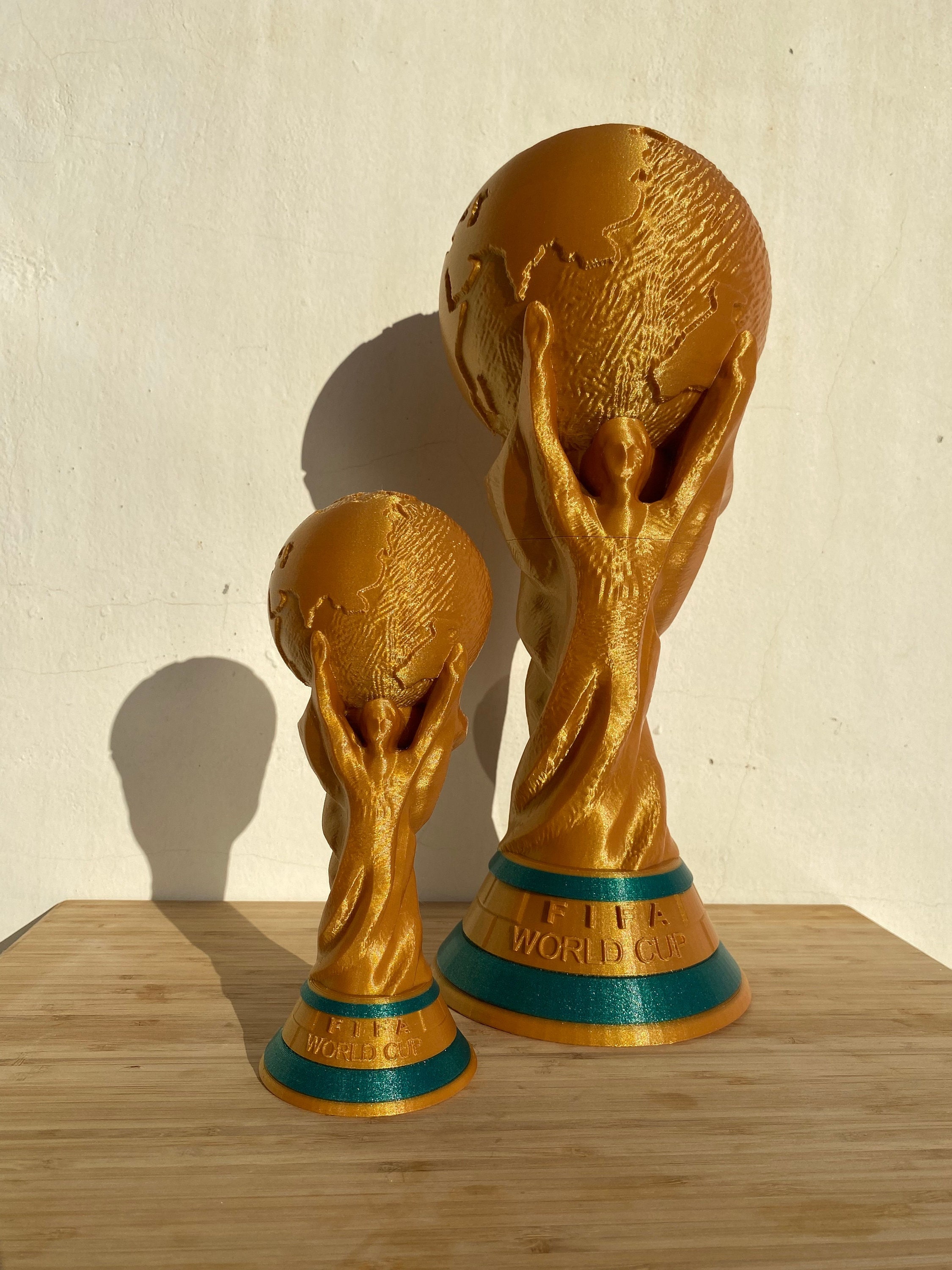 Trophée de la Coupe du Monde de Football 2022, Réplique du trophée de la  Ligue des champions de football, Prix souvenir Homme du match Champions  Coupe du Souvenir Cadeaux commémoratifs