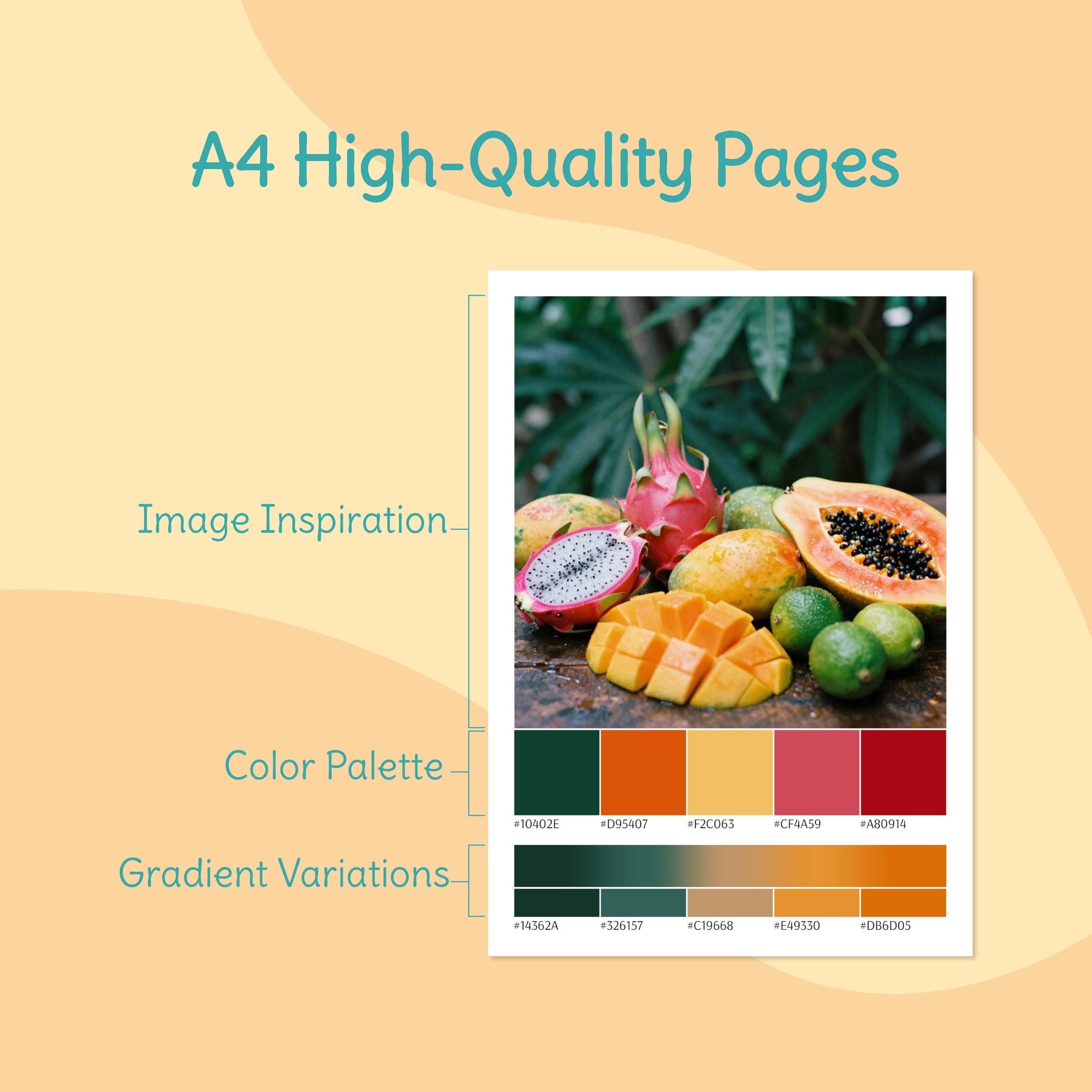 Color Palettes With HEX Codes & Gradients | +100 Inspiring Color ...