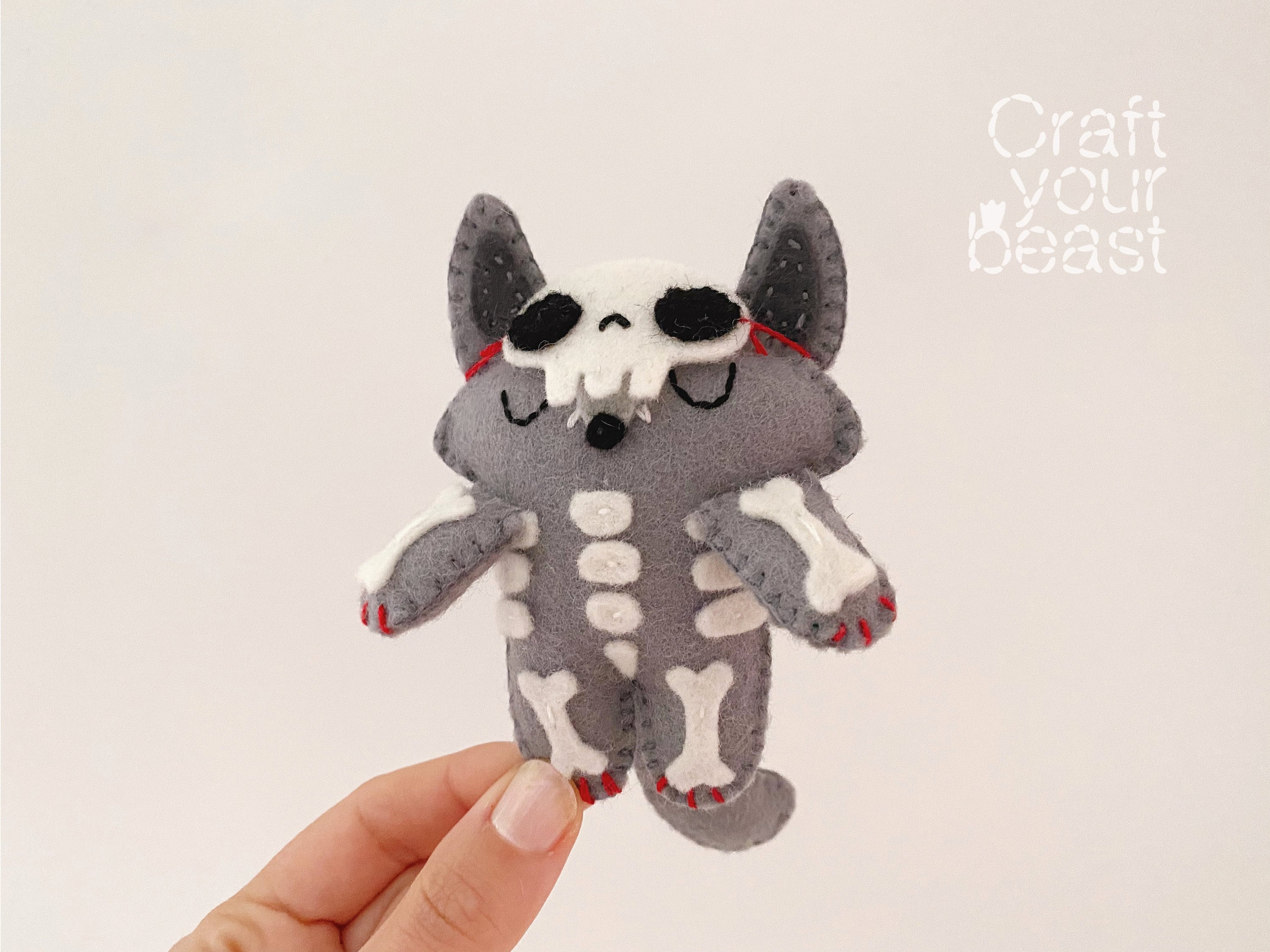 38 Wolf Crochet Patterns to Stitch for Woodland Decor, Gifts, and Amigurumi Displays 35 sewing pattern and video tutorial DIY of an halloween