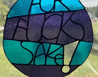 Stained Glass Sign