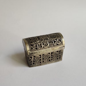 Extremely Rare Ottoman - Ottoman Empire Silver Alloy Cricket Box - 18th Century