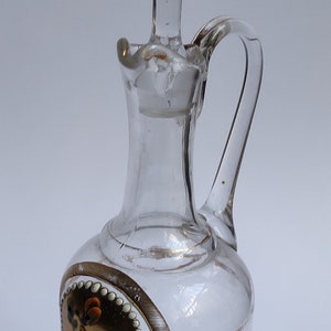 Incredible Antique Handmade And Hand Decorated Art Nouveau Czech Jug - Circa 1900