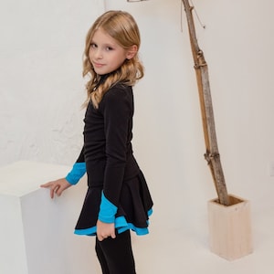 3-Piece Ice Skating Training Outfit: Zipper Jacket, Skirt, and Pants - Thermal Fabric