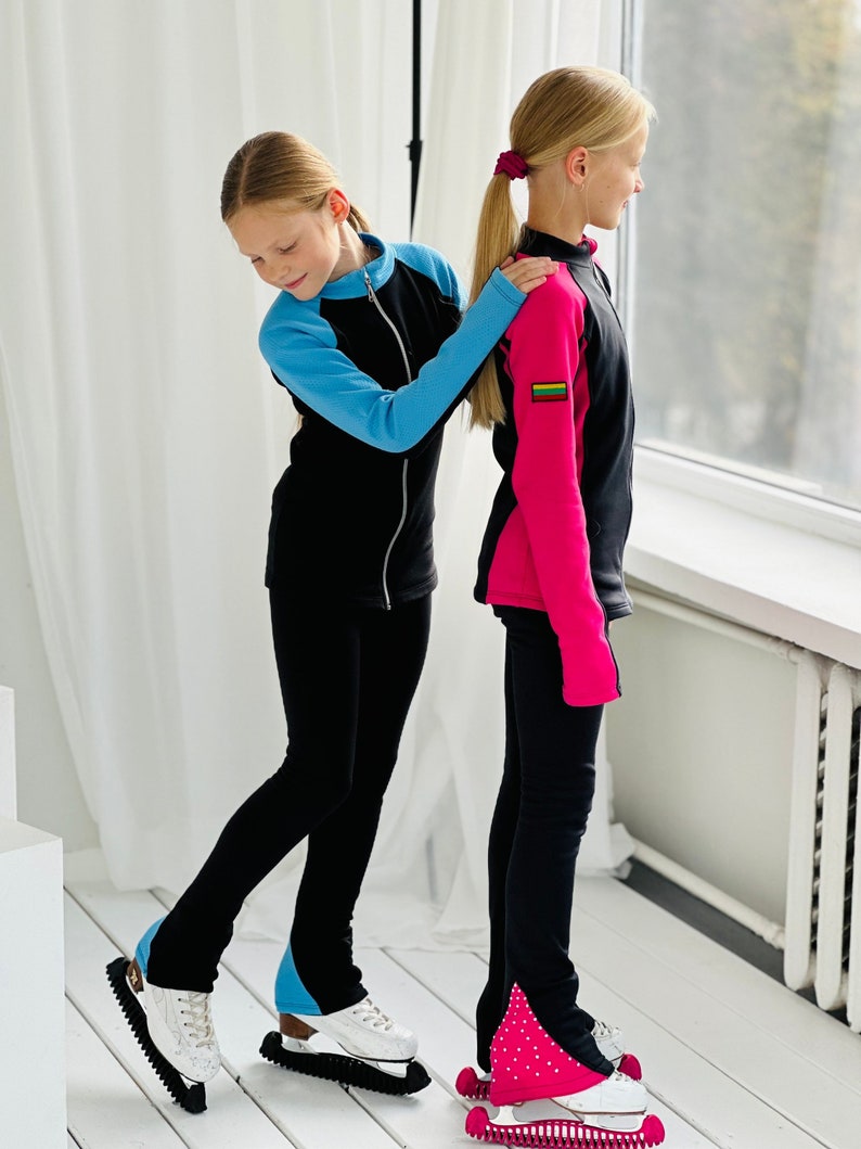 Ice Skating Pants, Ice Training Outfit, Luxury Figure Skating Outfit