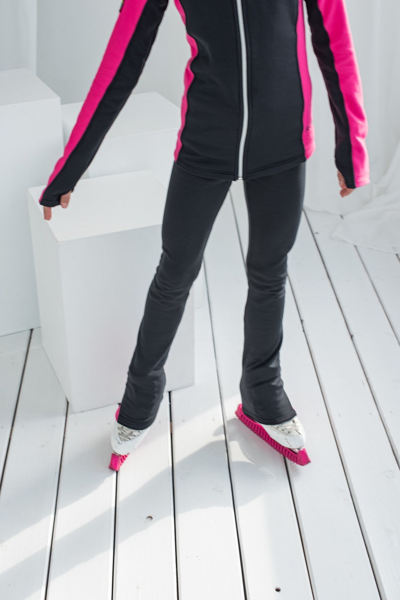 Ice Skating Pants, Ice Training Outfit, Luxury Figure Skating Outfit