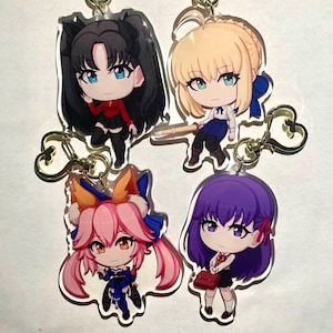 Fate Acrylic Keychain - 3 Inches Single Sided Epoxy