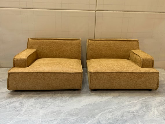 Brushed leather sectional deals