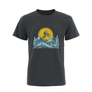 Orionride Short Sleeves Mountain Bike With Dog Bike T-Shirt