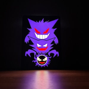 3d printed Gastly evolution Light Box