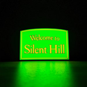 3d printed Silent Hill Light Box