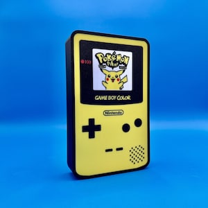 3d printed Yellow Gameboy Light Box