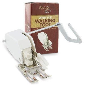 Walking Foot (even feed) + Quilting Bar, Low Shank (SA107)
