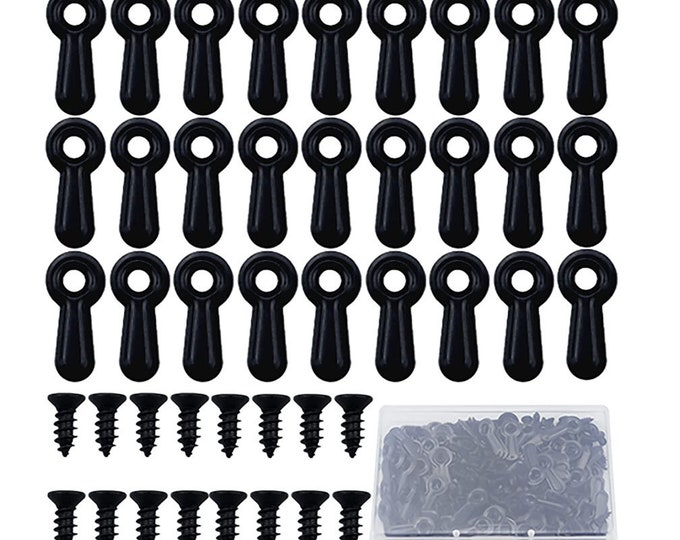 NEW Picture Frame Turn Button Fasteners Hardware Backing Clips 100 2