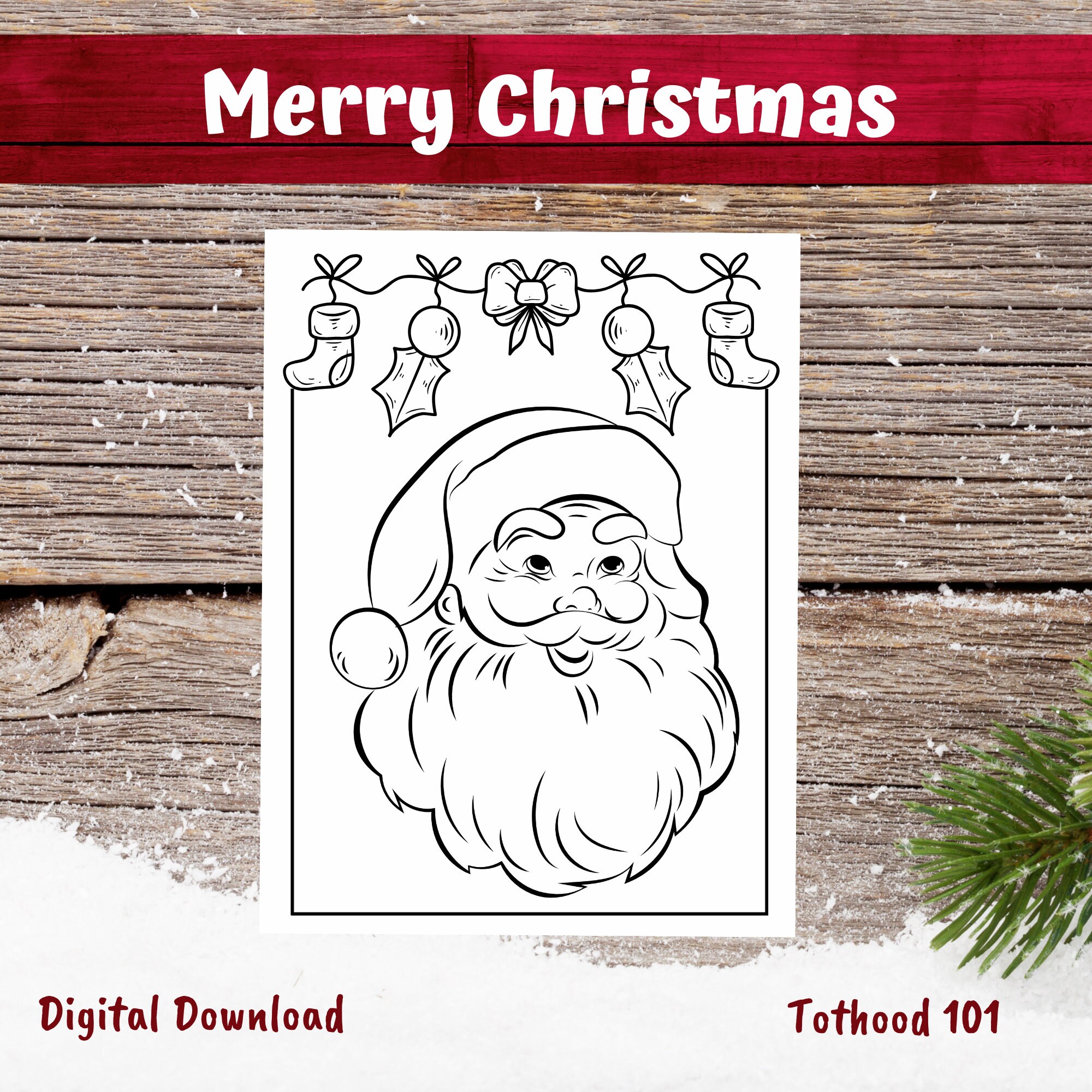 Christmas Coloring Pages for Preschoolers, Holiday Coloring Pages ...
