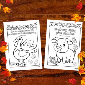 20 Fall Bible Verse Coloring Pages, Preschool Coloring, Bible Verse ...