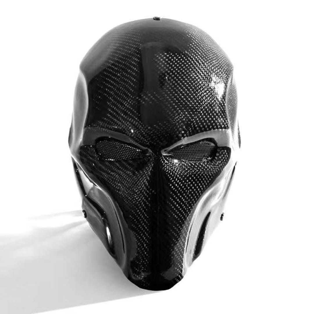 UB Carbon Fiber Mask Full Carbon Fiber Half Face Mask Etsy