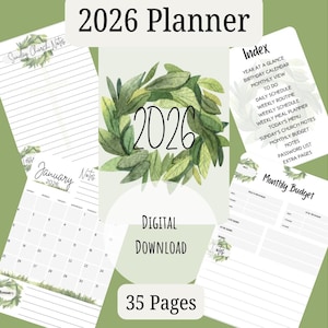 2026 Planner