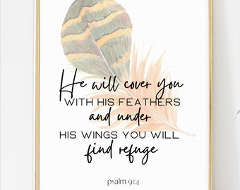 Psalm REDEEMED HYMN, Christian Hymn Printable Wall Art, Hymn Print, Christian Printable, Christian Decor, Religious Art, Christian Gift