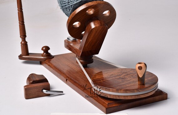 Hand Crafted Yarn Winder for Knitting and Crocheting Winding