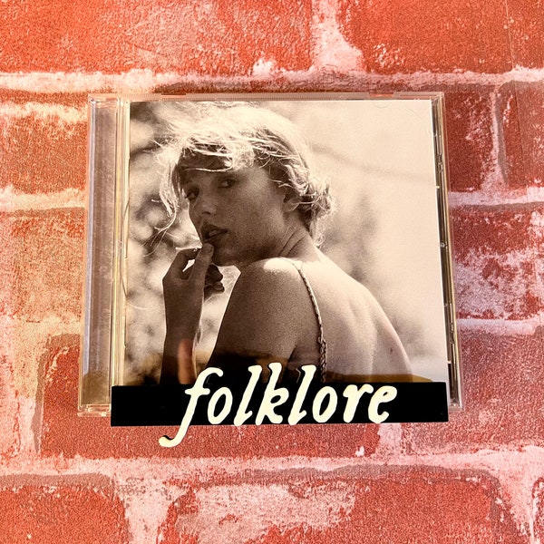 Taylor Swift - folklore - CD Display Holder Wall Mount