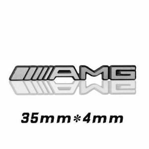 2 x AMG steering wheel badge