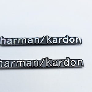 2 x harman kardon auido /speaker badges