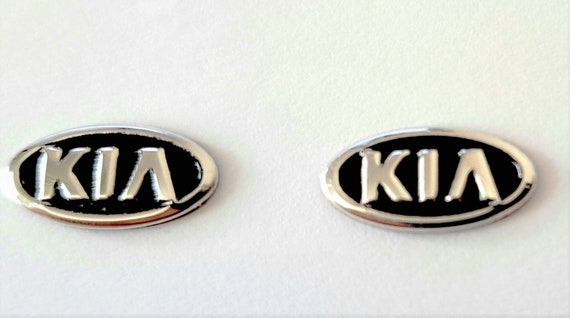 2 X Kia Keyfob Badges/emblem for Key Refurbishment 