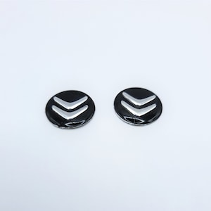 2 x  14mmCompaitble with Citroen keyfob badges for refurbishment purpose