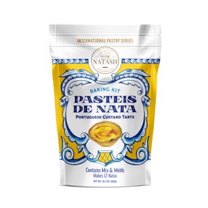 Portuguese Custard Tarts &quot;Pasteis de Nata&quot; Baking Kit.