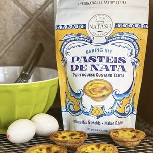 Portuguese Custard Tarts Pasteis de Nata Baking Kit. Bild 5