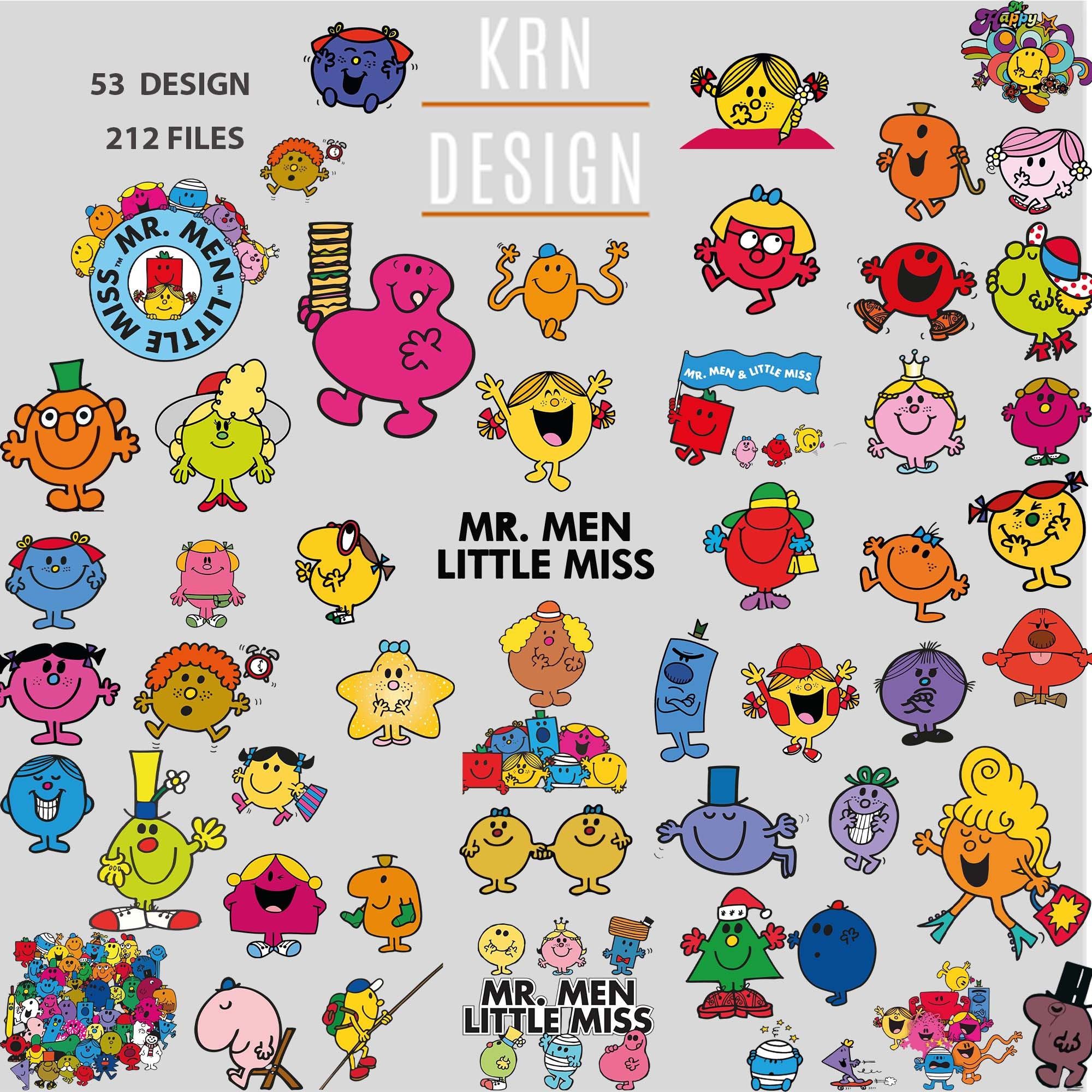 Mr Men Little Miss Collectible Plush Sunshine Giggles Chatterbox Mr Men Little Miss Collectible Plush Sunshine Giggles Chatterbox