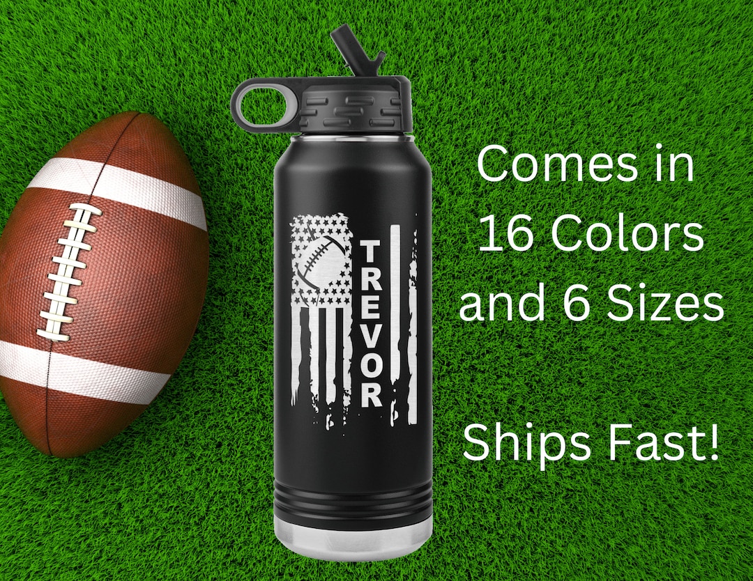 Bulk Personalized Football Team Water Bottle / Tumbler Gift Etsy
