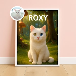 Custom Style Portrait , Unique Wall Pixar Art , Pets Cartoon Drawing, Animated Style Portraits, Cartoon Portraits