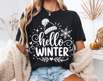 Merry Christmas PNG, Festive Santa Hat Holiday Sublimation, Christmas Shirt Design, Winter Floral Digital Download
