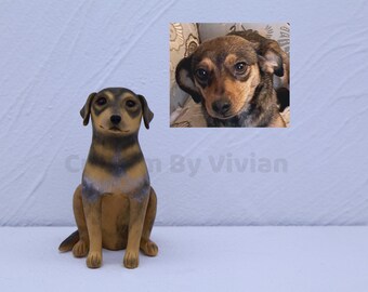 Custom Dog Birthday Gift, Custom Dog Loss Gift, Custom Dog Memorial Gift, Dog Figurine, Dog Statue, Dog Sculpture, Dog Mom Birthday Gift